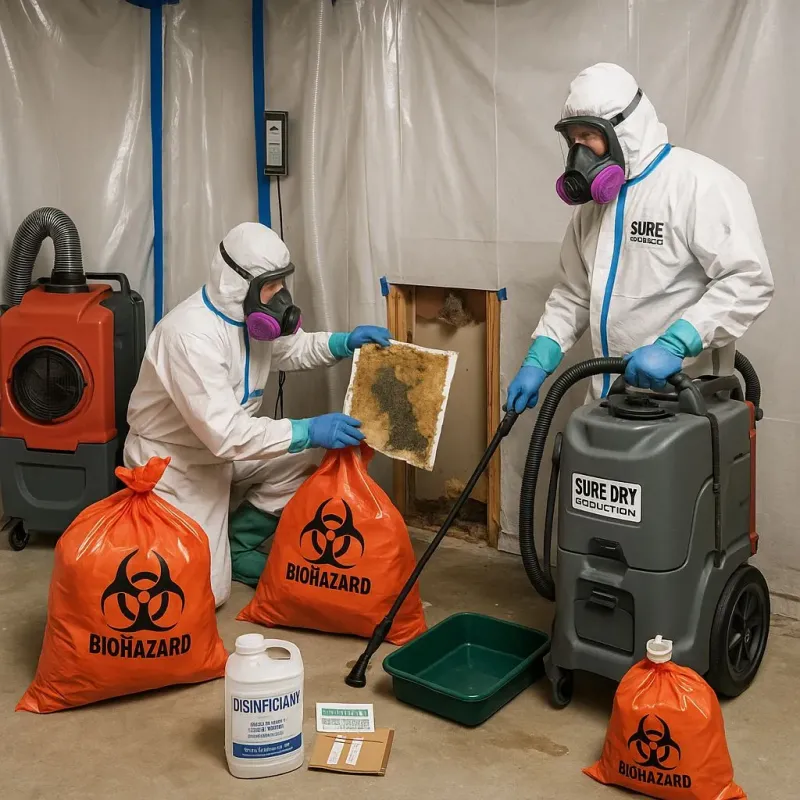 Contaminated Water Handling Protocols process in Friendly, MD