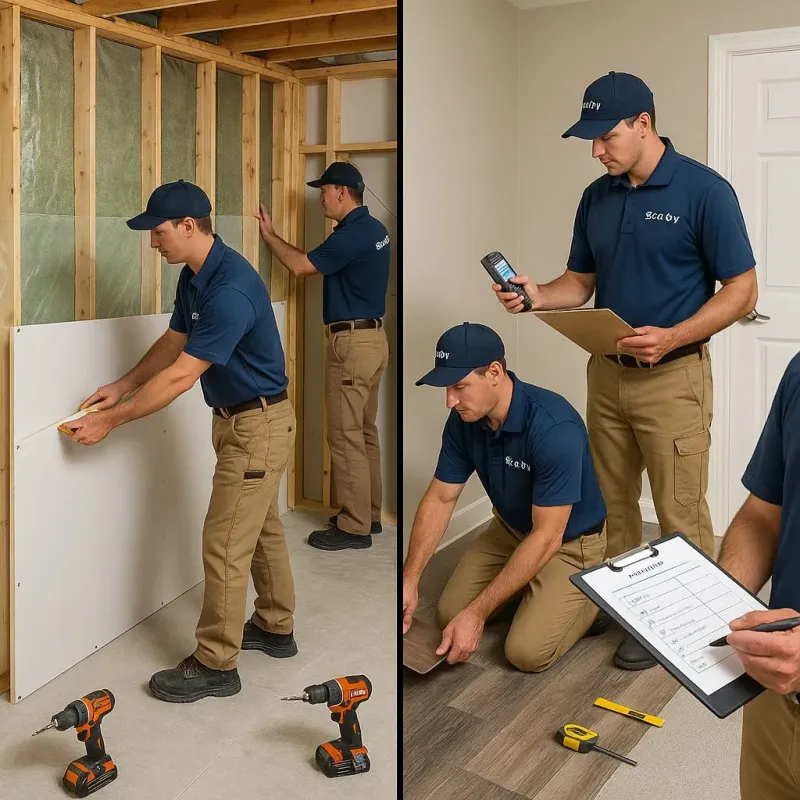 Repairs and Reconstruction process in Friendly, MD